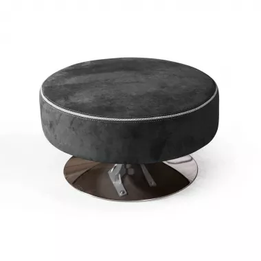 Пуф Marco, искусственная замша Breeze gray