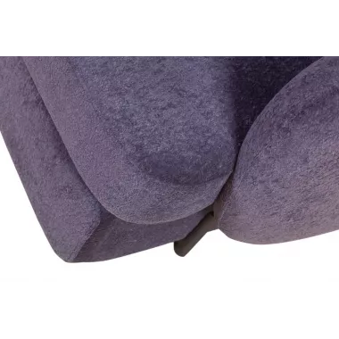 Bubble диван-кровать прямой, микромех Plush mistic