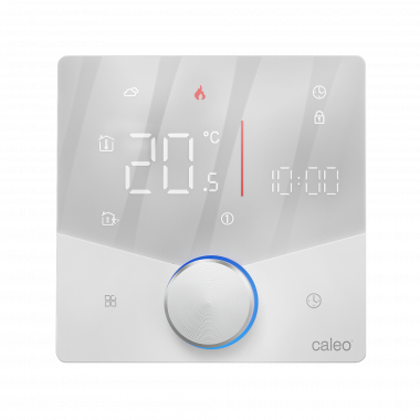 Терморегулятор CALEO C933 Wi-Fi встраиваемый, цифровой, программируемый, 3,5 кВт (белый)