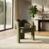 Полукресло Angie, микромех Plush green