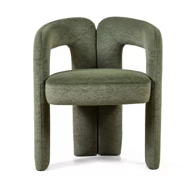 Полукресло Angie, микромех Plush green